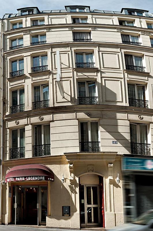 Paris Legendre Hotell Eksteriør bilde